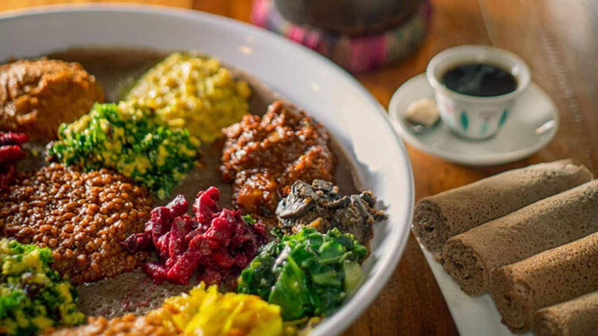 Memasak hidangan injera vegan khas Ethiopia: Resep langkah demi langkah