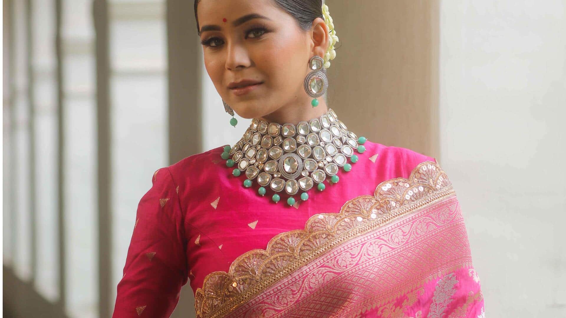 Gaun Saree India daur ulang: Mode berkelanjutan