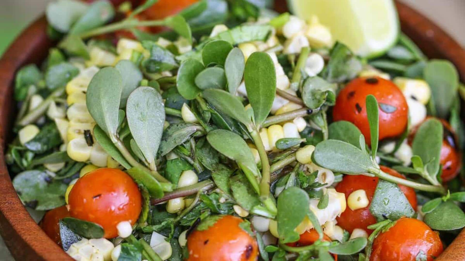 Lima Resep Segar Berbasis Daun Krokot dari Kebun Anda