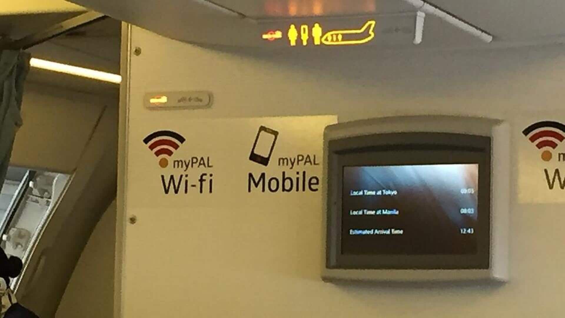 Cara Kerja Koneksi Wi-Fi di Pesawat Terbang