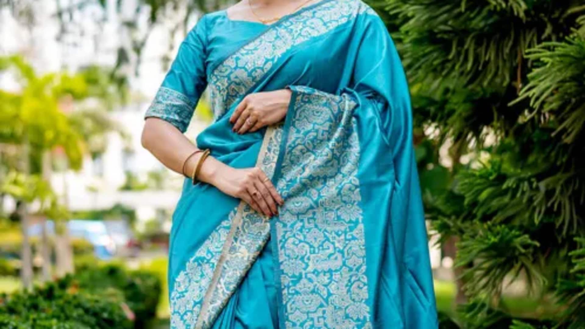 Menghidupkan kembali koleksi pakaian dengan tekstil India klasik