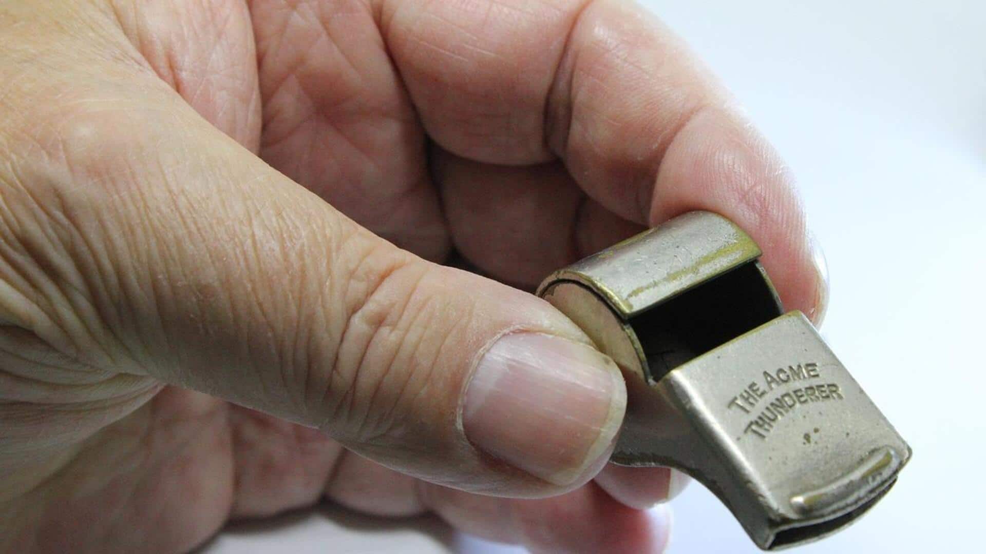 Penemuan peluit: Mengubah perwasitan olahraga