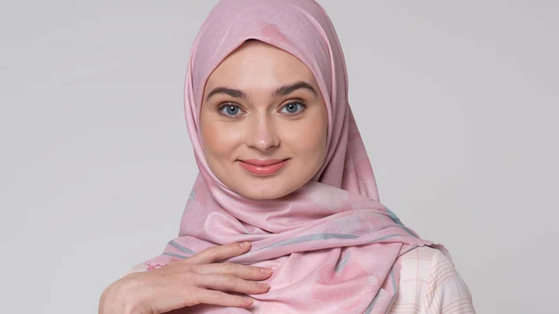 Hijab pastel: Elegansi musim panas India
