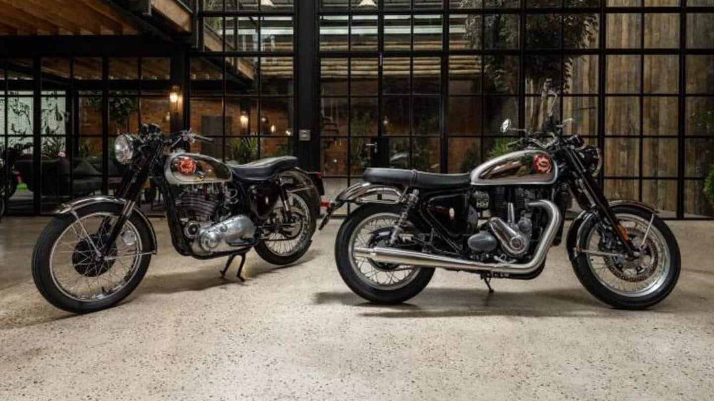 Roadster BSA Gold Star, dengan tampilan retro, terungkap di Inggris