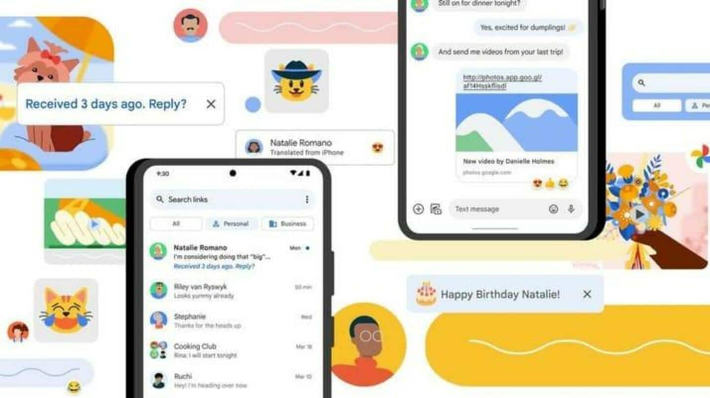 Google meningkatkan enkripsi end-to-end untuk obrolan grup di Google Messages. Google meningkatkan enkripsi end-to-end untuk obrolan grup di Google Messages.