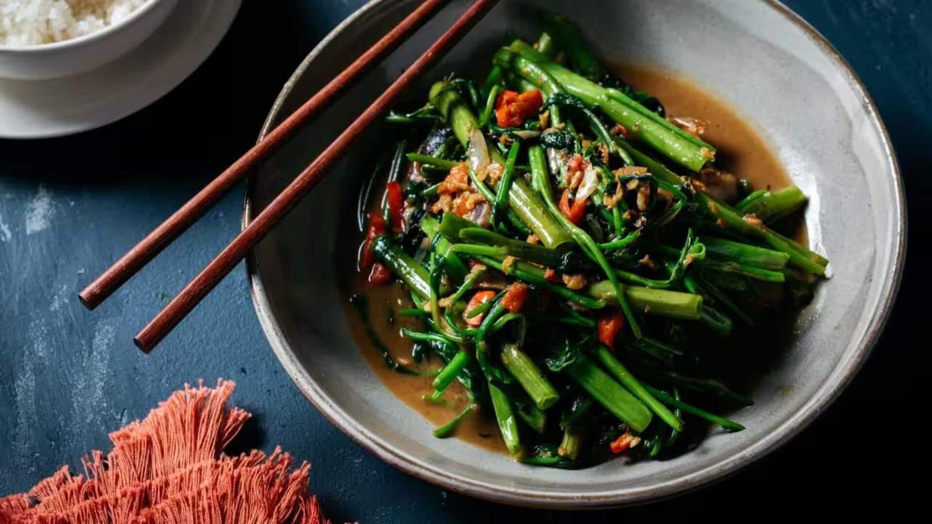 Lima Hidangan Unik Berbasis Kangkung untuk Sarapan 