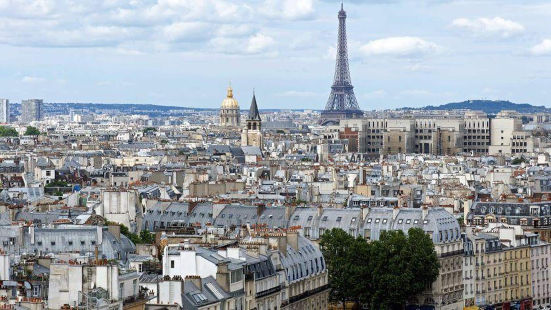 Taman Atap Paris Menawarkan Pemandangan Kota Unik