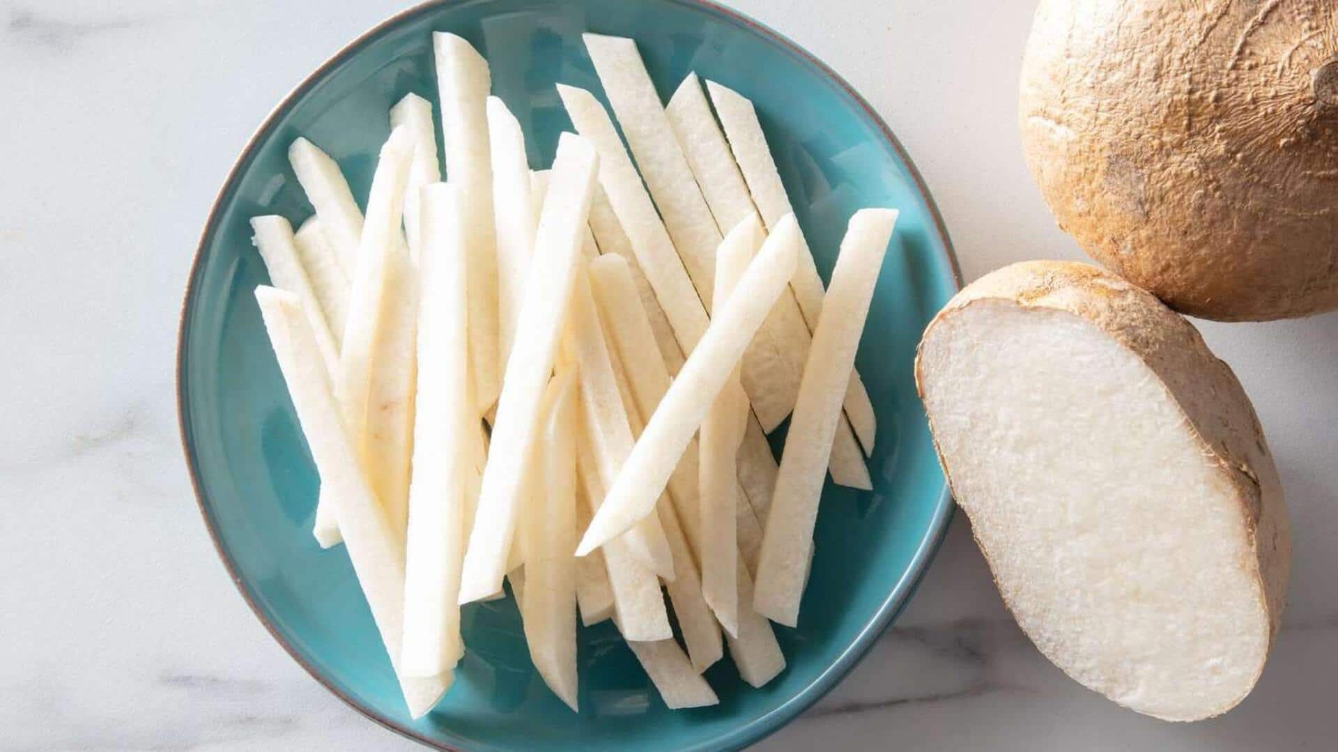 Mencicipi Sajia Sarapan Unik dengan Bahan Dasar Bengkuang