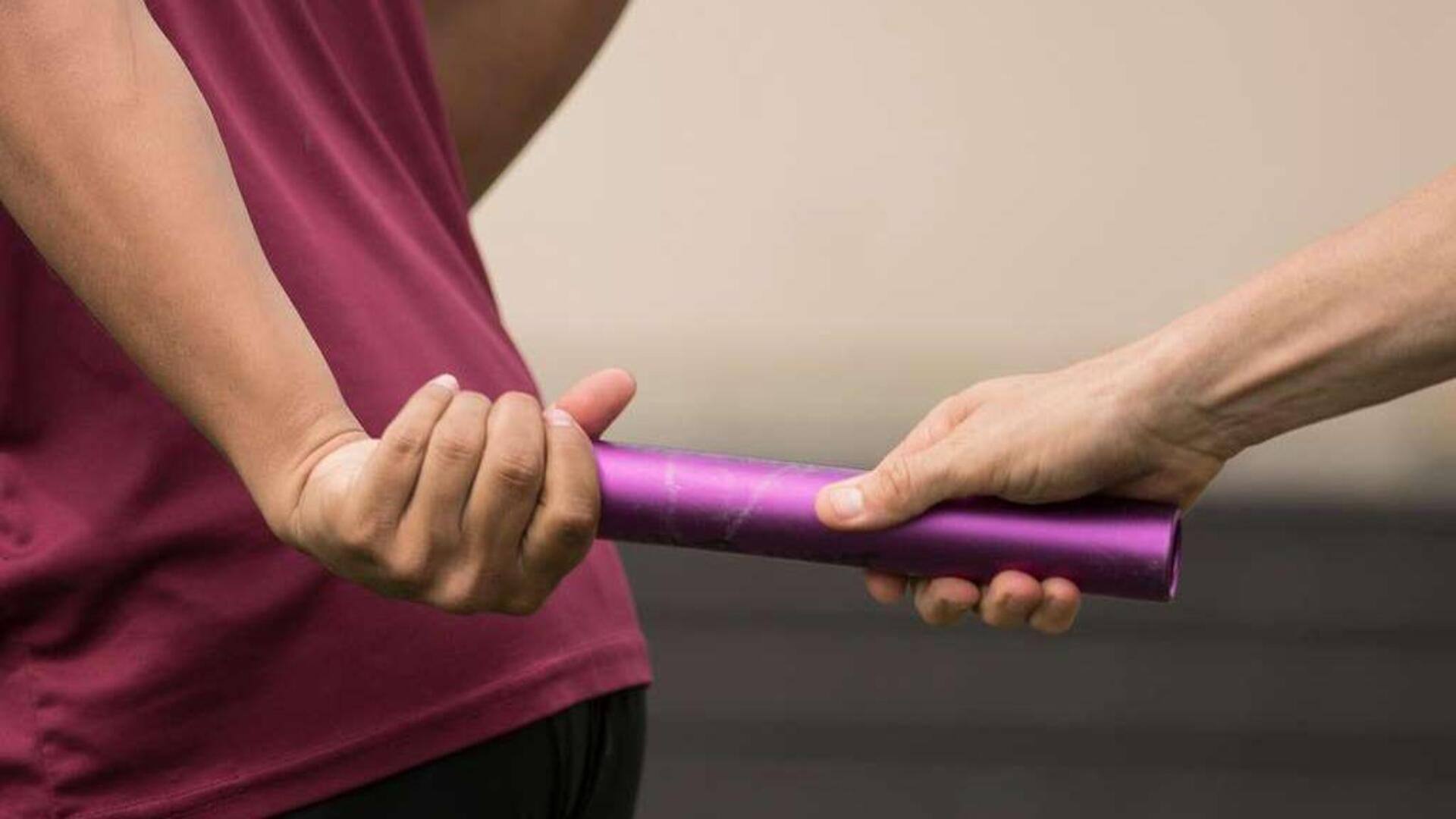 Alasan ujung runcing pada baton estafet