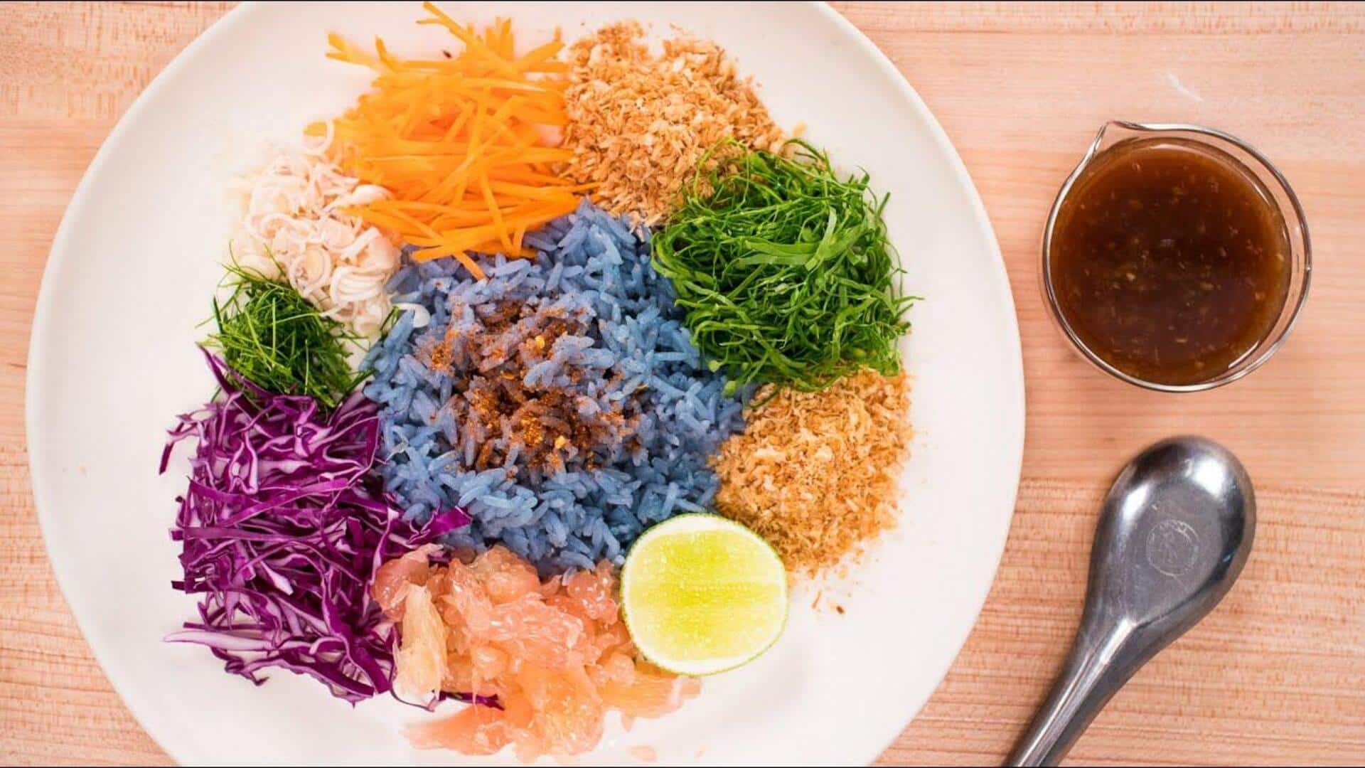 Menjelajahi Variasi Unik Nasi yang Kaya Warna dari Asia