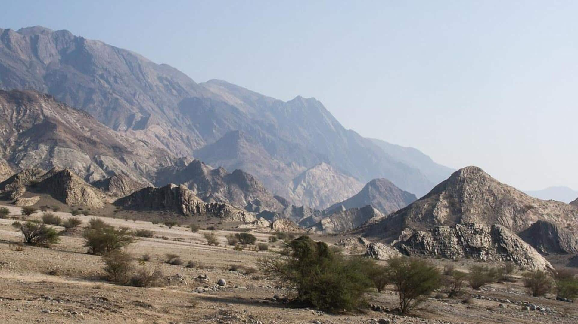 Menjelajahi keindahan Pegunungan Al Hajar, Oman