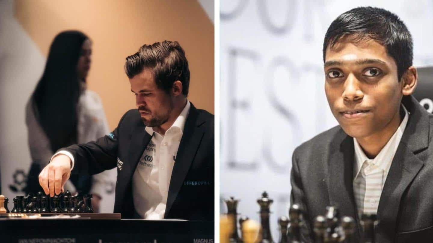 Airthings Masters: Praggnanandhaa yang berusia 16 tahun mengalahkan Juara Dunia Magnus Carlsen