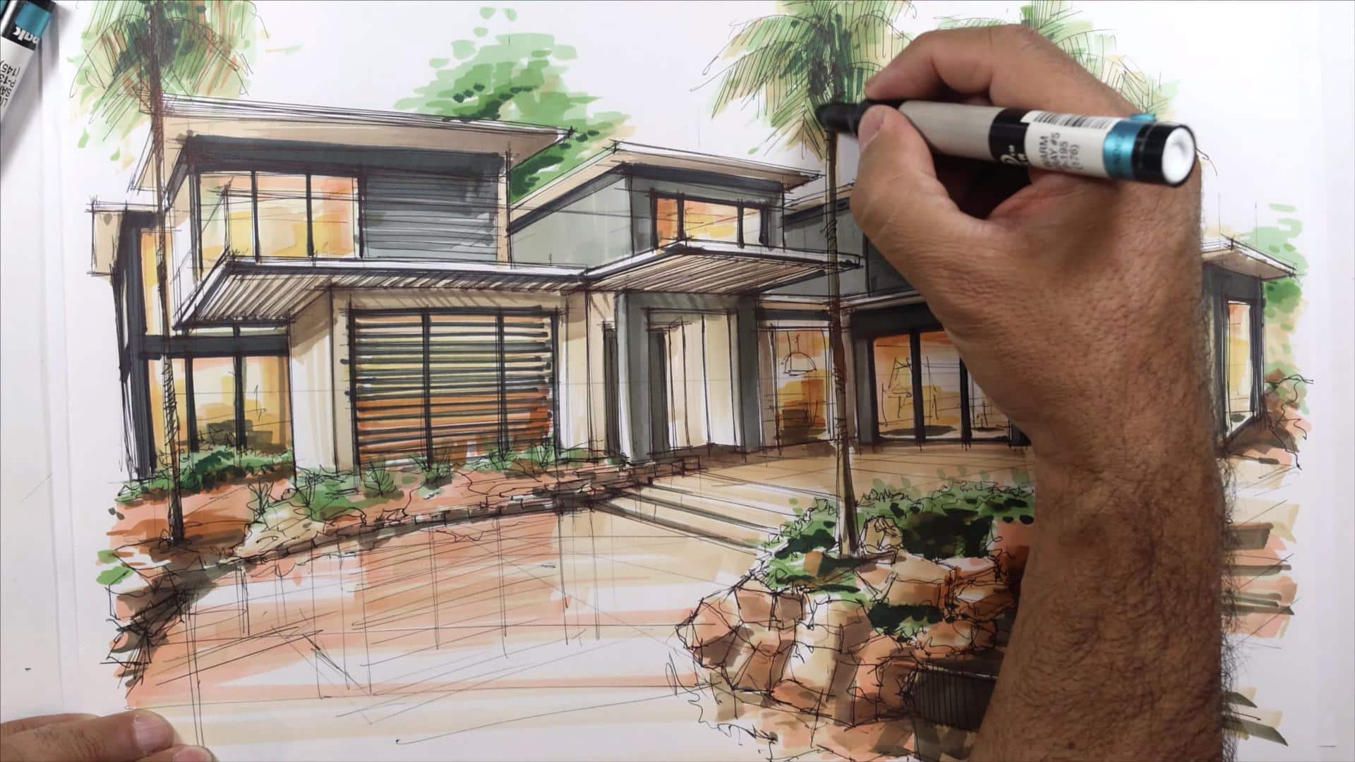 Teknik Sketsa untuk Detail Arsitektur