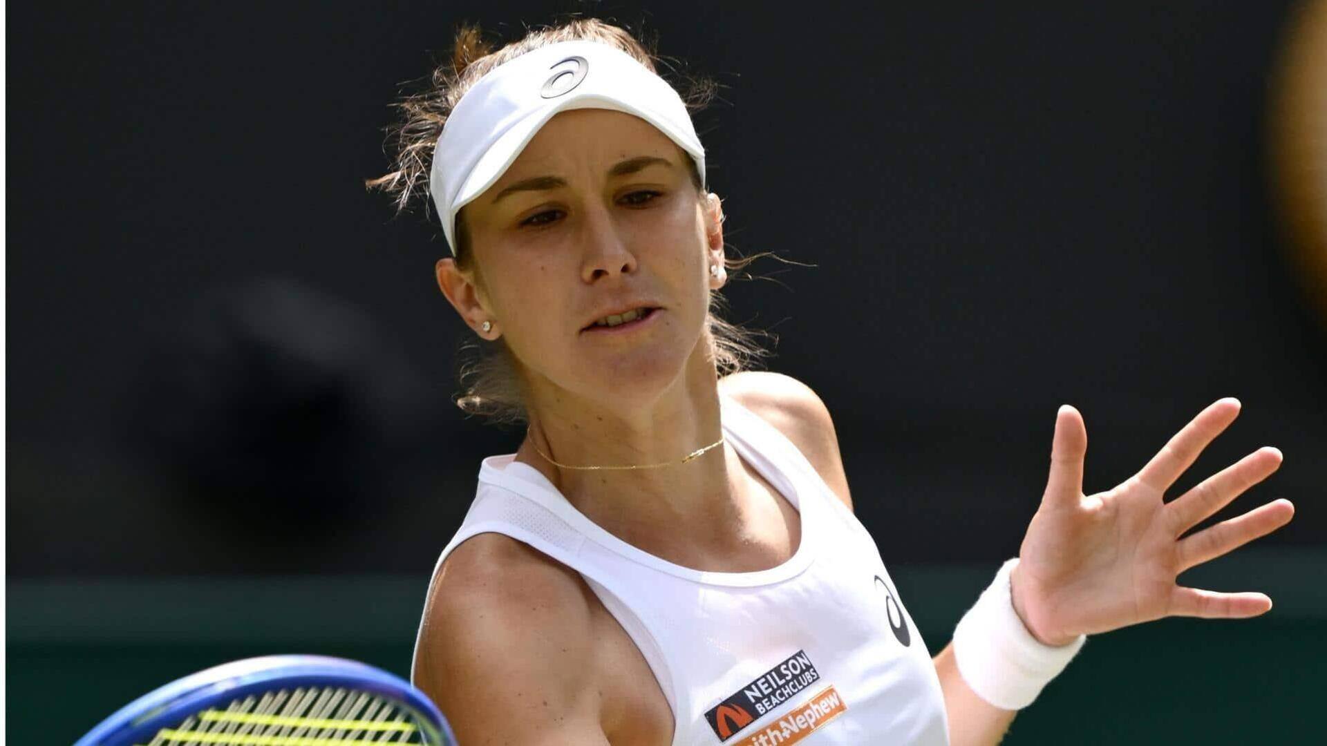 Belinda Bencic lolos ke perempat final perdananya di Wimbledon: Statistik