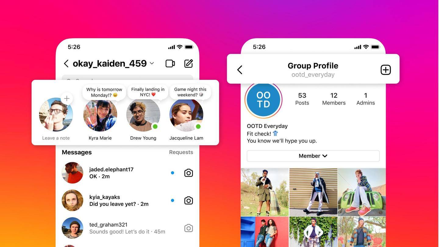 Instagram meluncurkan 'Notes' seperti Twitter dan tiruan BeReal 'Candid Stories'