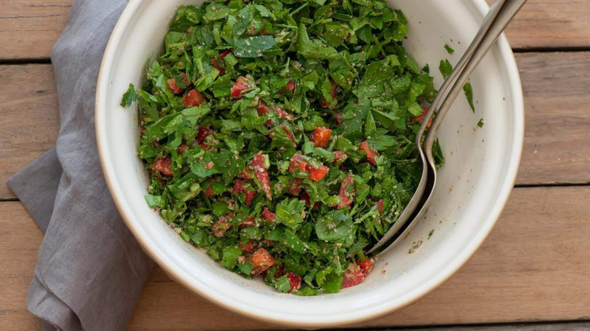 Tabbouleh Quinoa Salad: Perpaduan Lebanon dan Peru