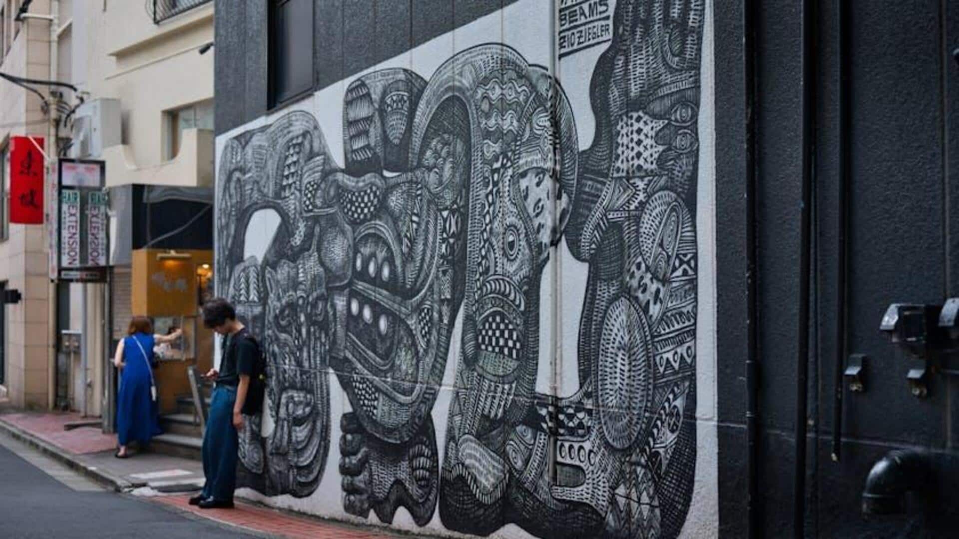 Menjelajahi Lorong Seni Jalanan Tersembunyi di Tokyo
