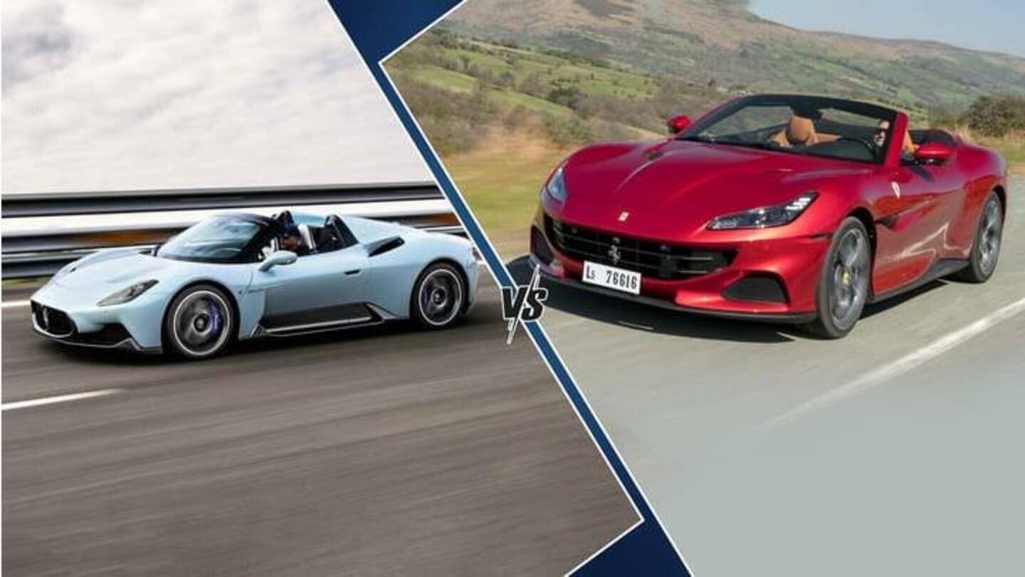 Maserati MC20 Cielo vs Ferrari Portofino M: Mana yang lebih baik?
