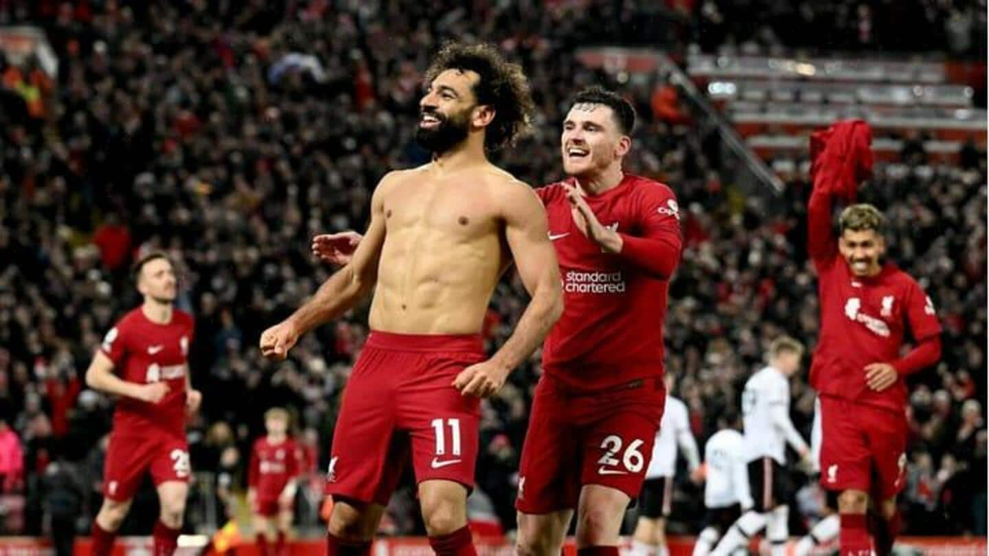 Mohamed Salah menjadi pencetak gol terbanyak sepanjang masa Liverpool di Liga Premier