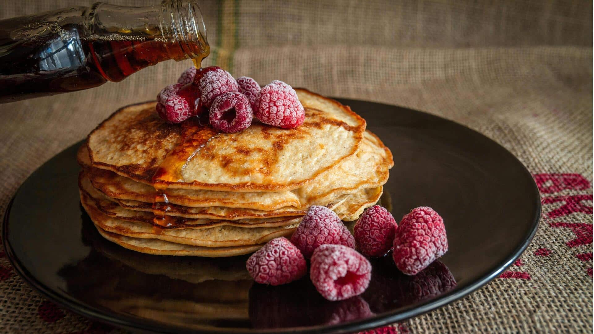 Panekuk Vegan Bebas Gluten yang Lebih Sehat