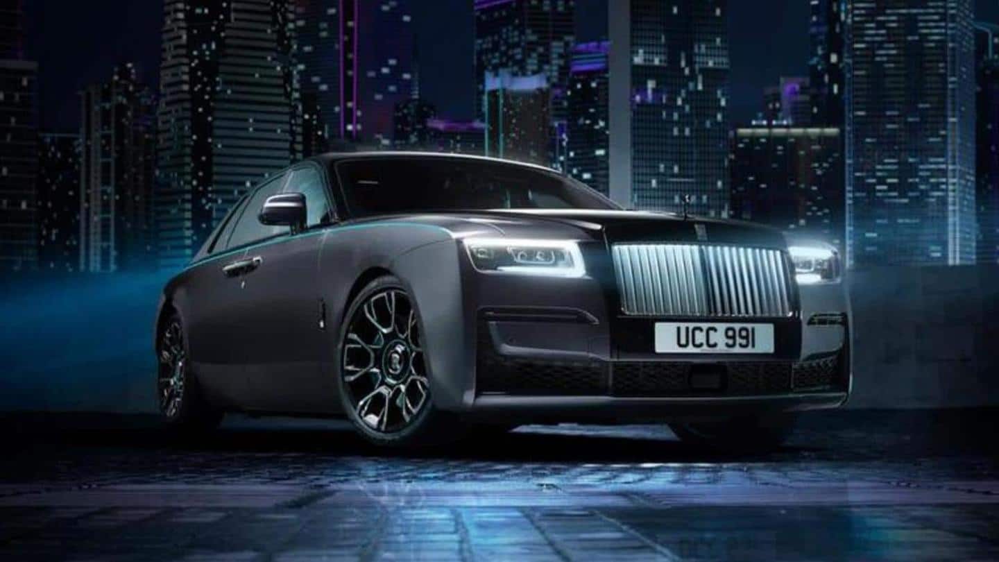 Rolls-Royce Black Badge Ghost diumumkan dengan mesin V12