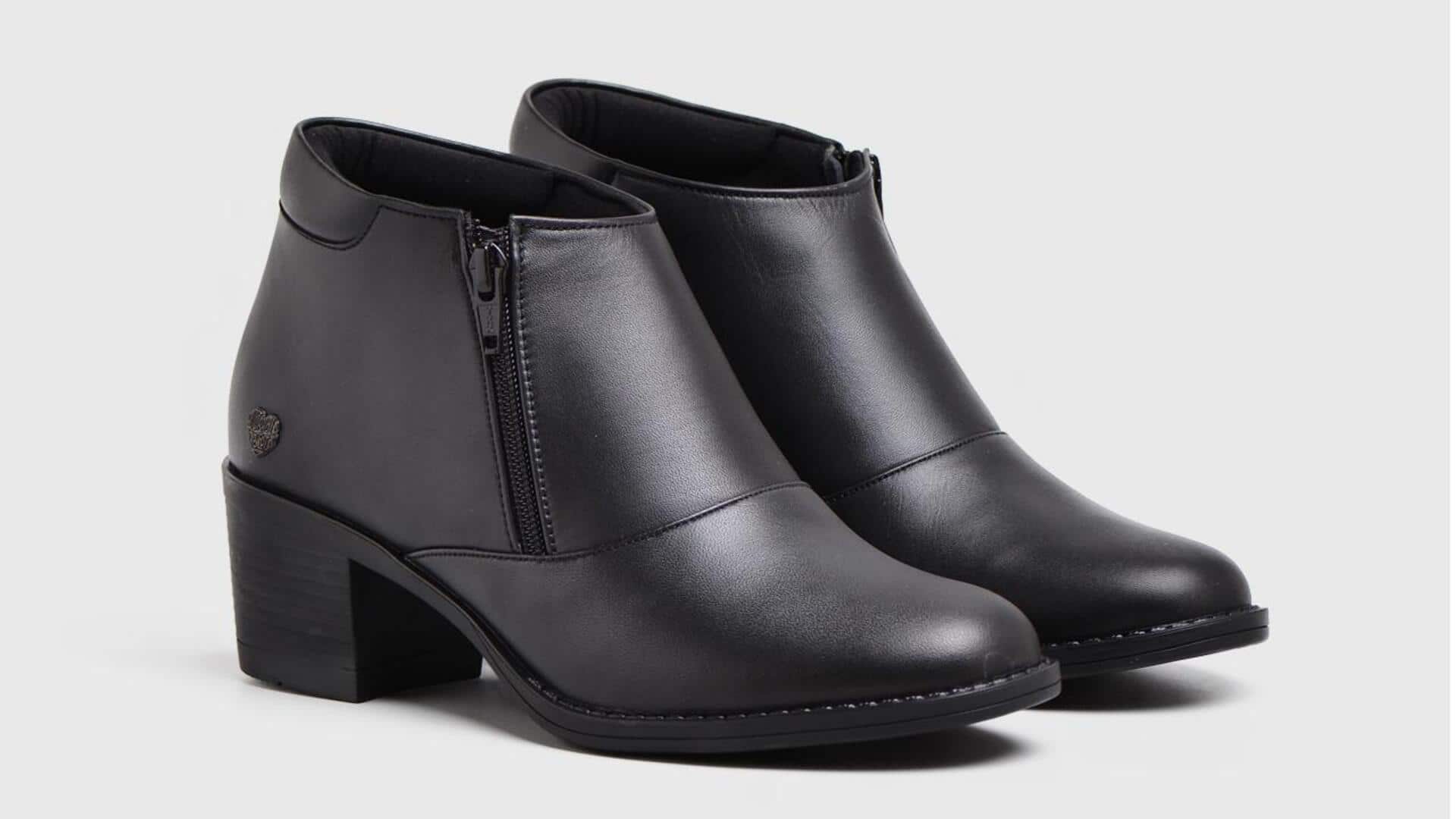 Aksesori kulit sintetis untuk musim dingin India