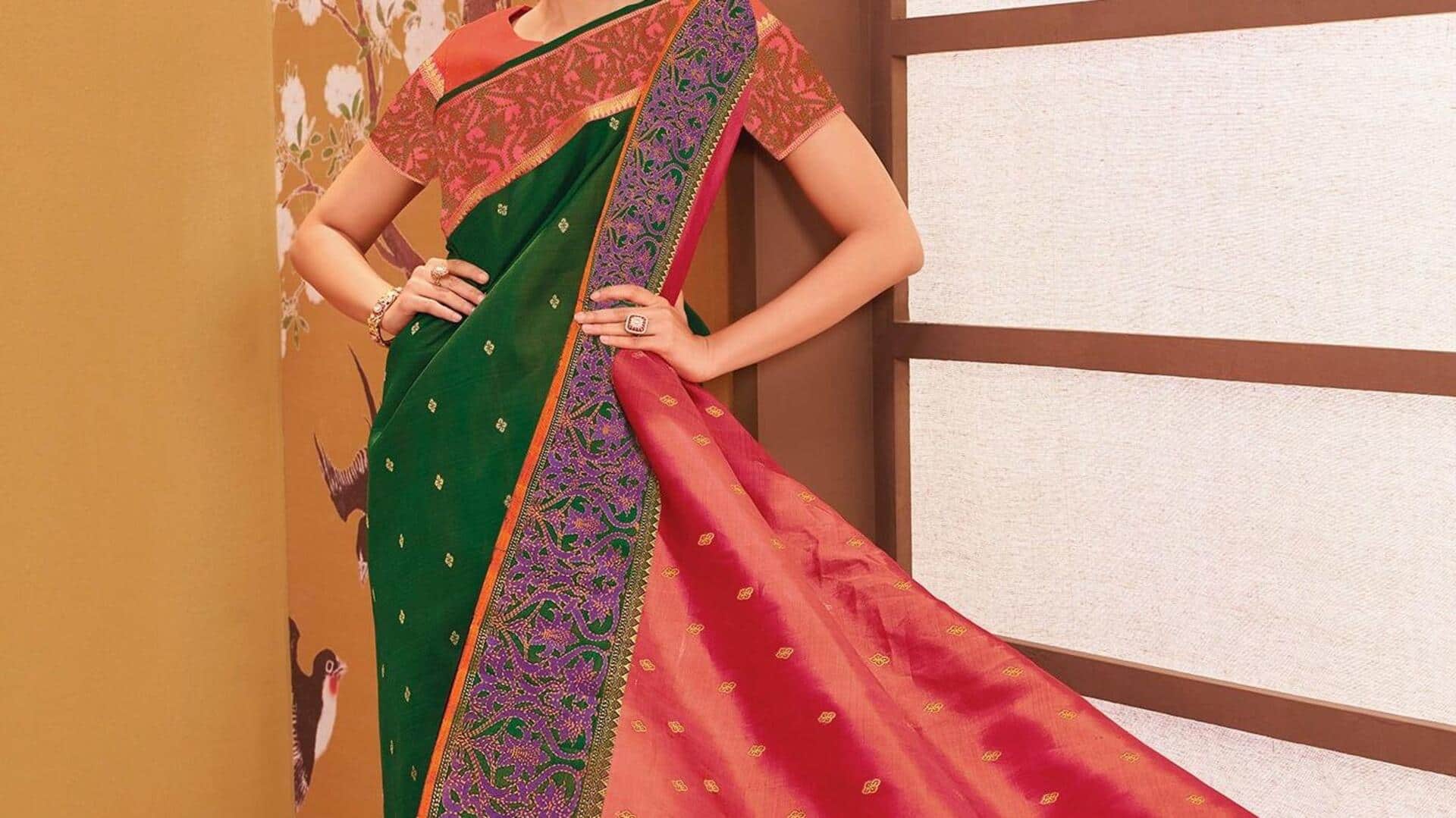 Saree India yang dapat dibalik: Mode berkelanjutan dengan gaya