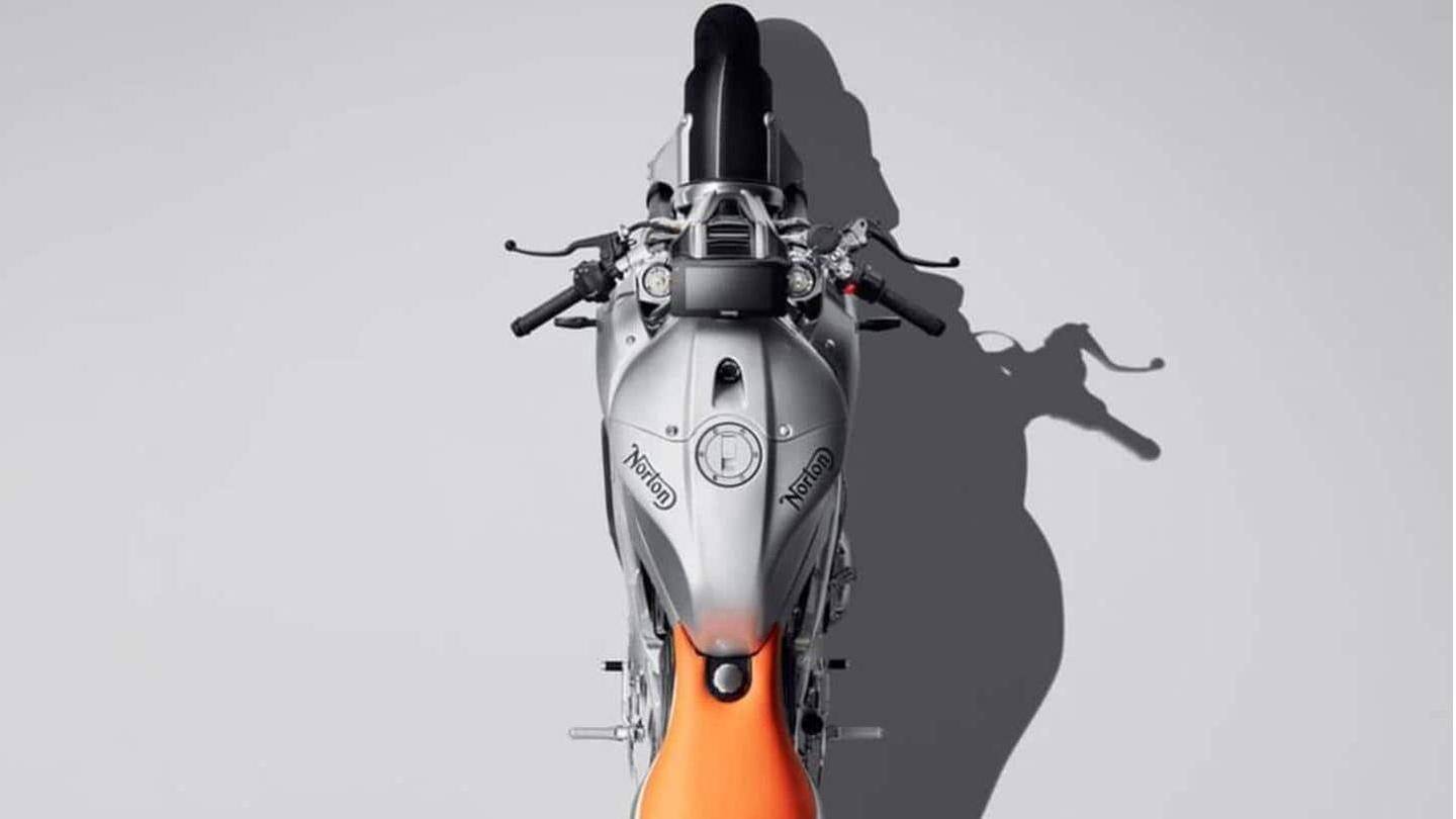 Motor ini mendapat garpu depan terbalik Motor ini mendapat garpu depan terbalik