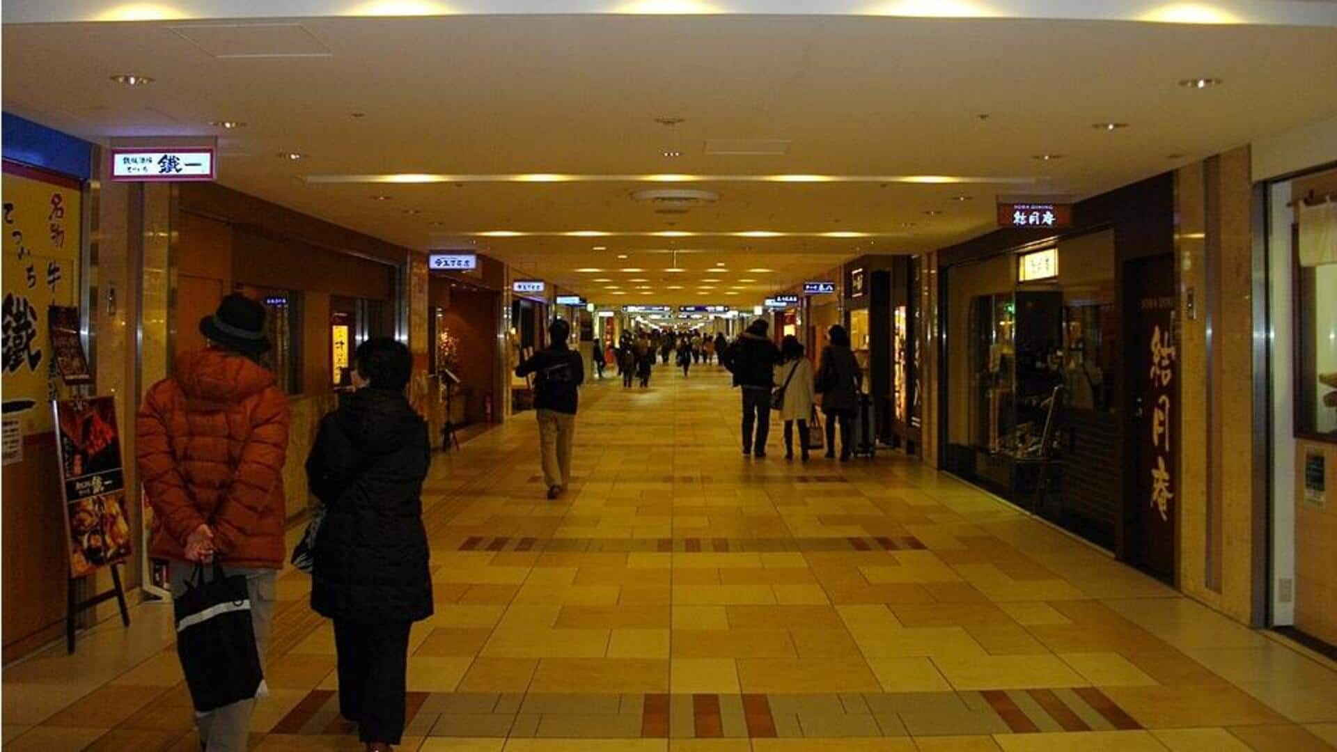 Menyusuri Jalan Bawah Tanah Jepang yang Unik