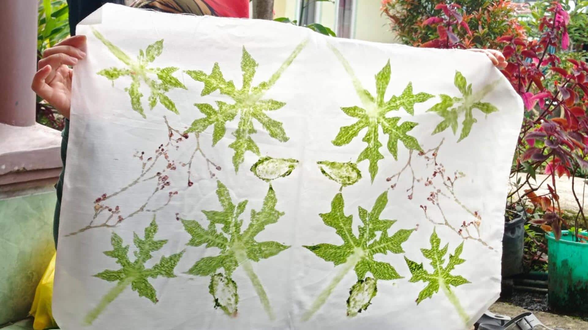 Revolusi Ecoprint: Inspirasi alam dalam desain pakaian Indonesia Revolusi Ecoprint: Inspirasi alam dalam desain pakaian Indonesia