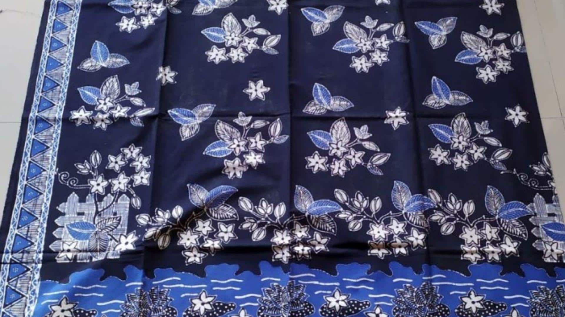 Motif bunga rahasia dalam mode Indonesia Motif bunga rahasia dalam mode Indonesia
