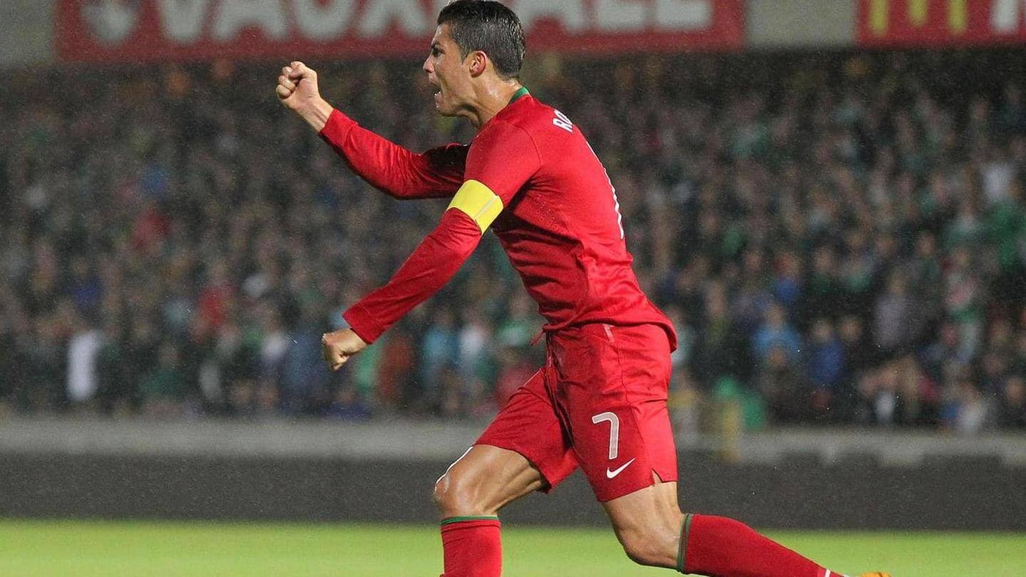 Cristiano Ronaldo cetak hattrick internasional ke-10: Statistik kunci