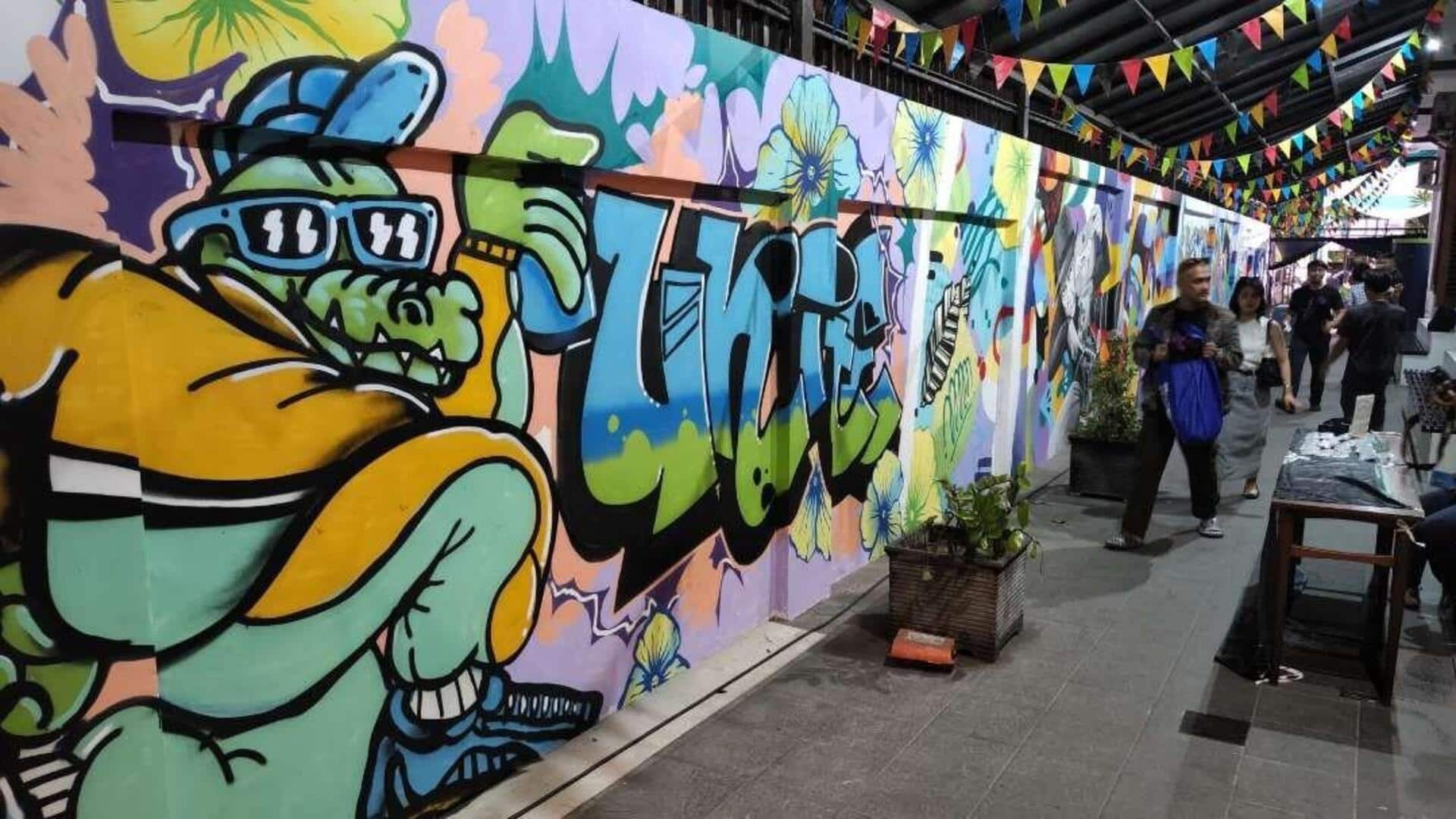Menjelajahi Mural Seni Urban di Surabaya Menjelajahi Mural Seni Urban di Surabaya