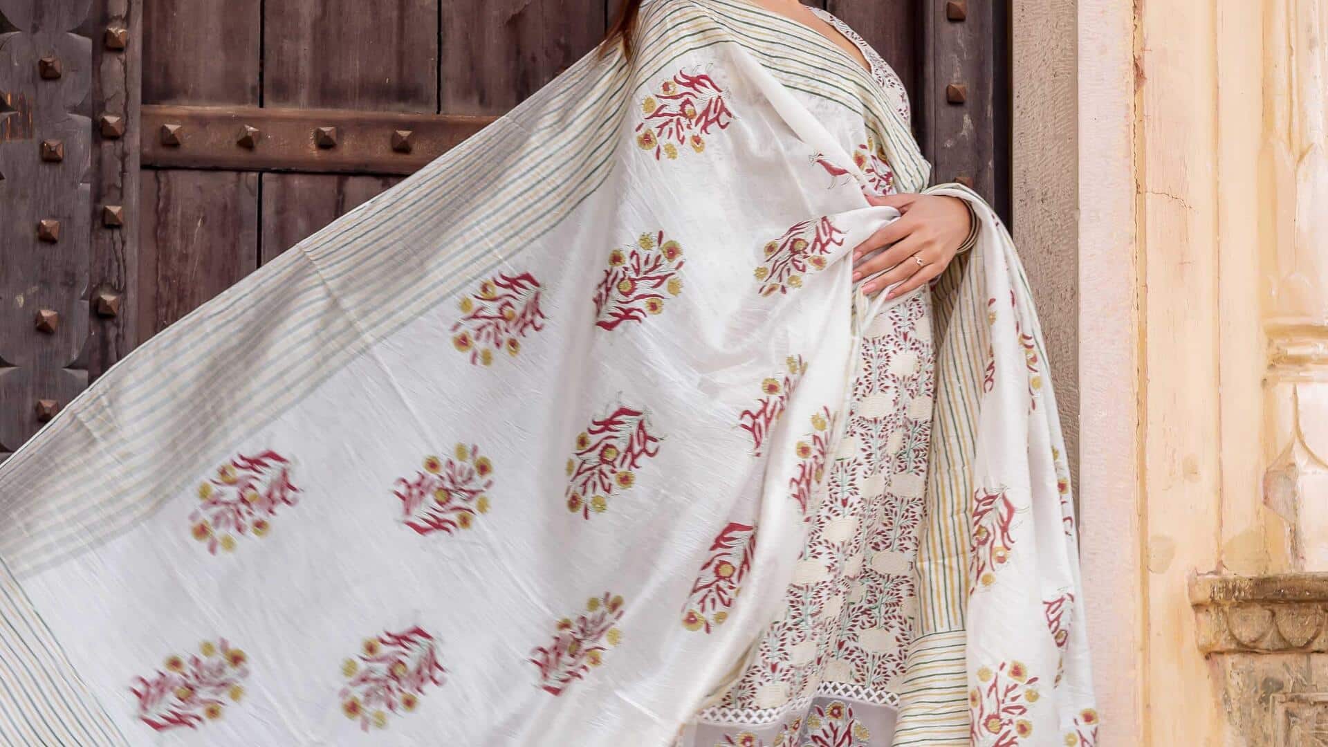 Motif blok India yang tak lekang waktu