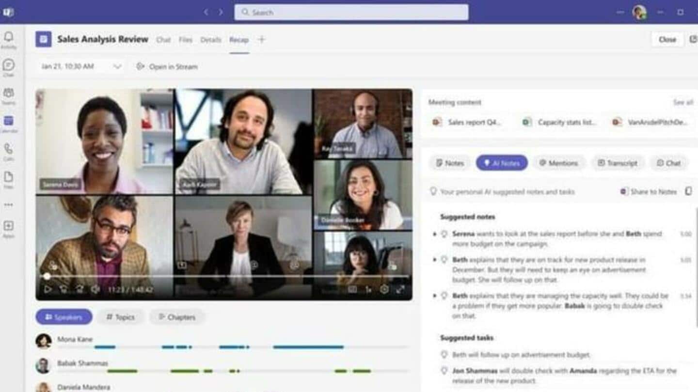 'Rekapitulasi Cerdas' yang didukung AI dari Microsoft Teams Membuat Rapat Menjadi Lebih Mudah: Begini Caranya