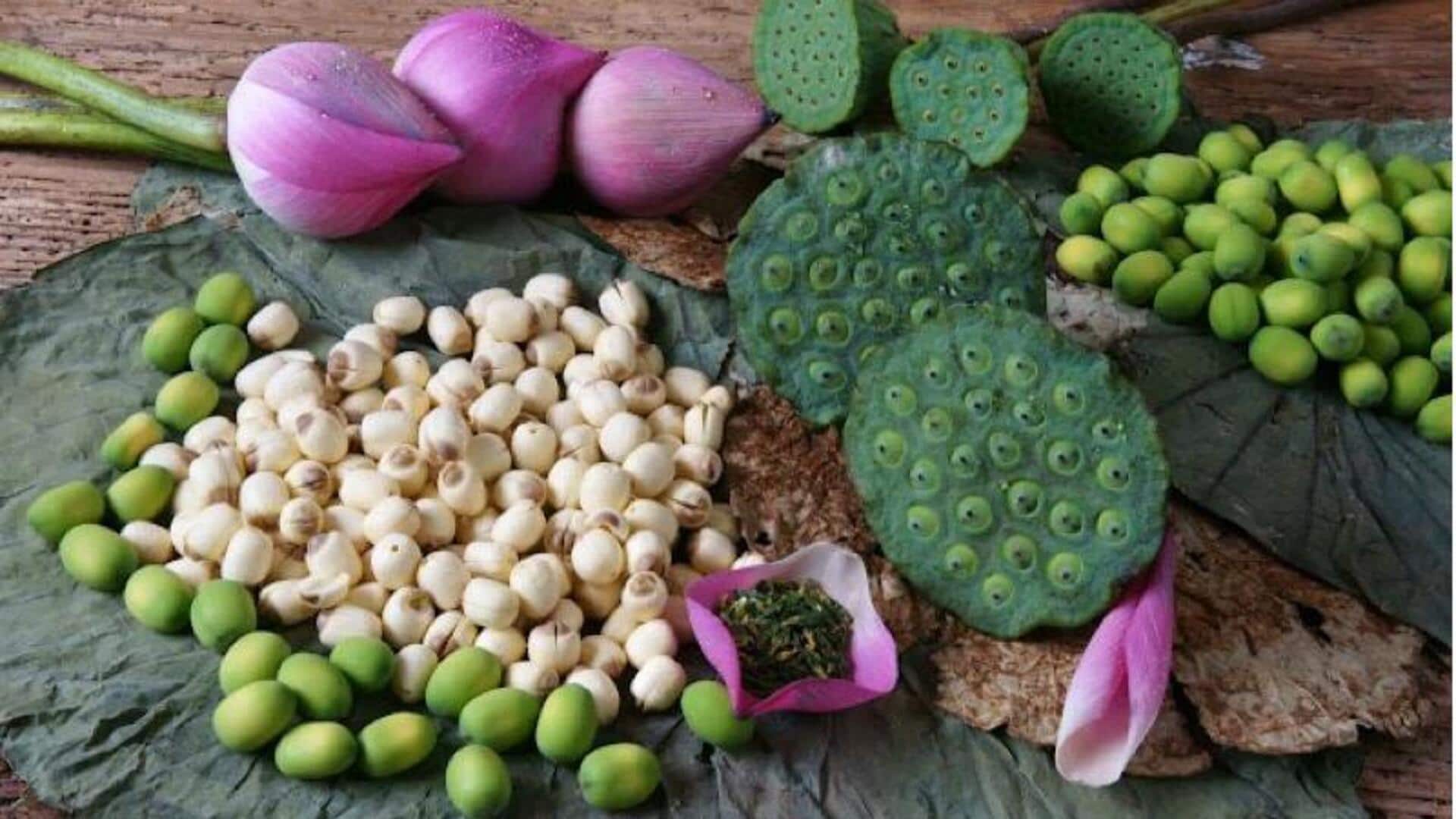 Cobalah Lima Resep Manis Kreatif dengan Bahan Dasar Biji Teratai