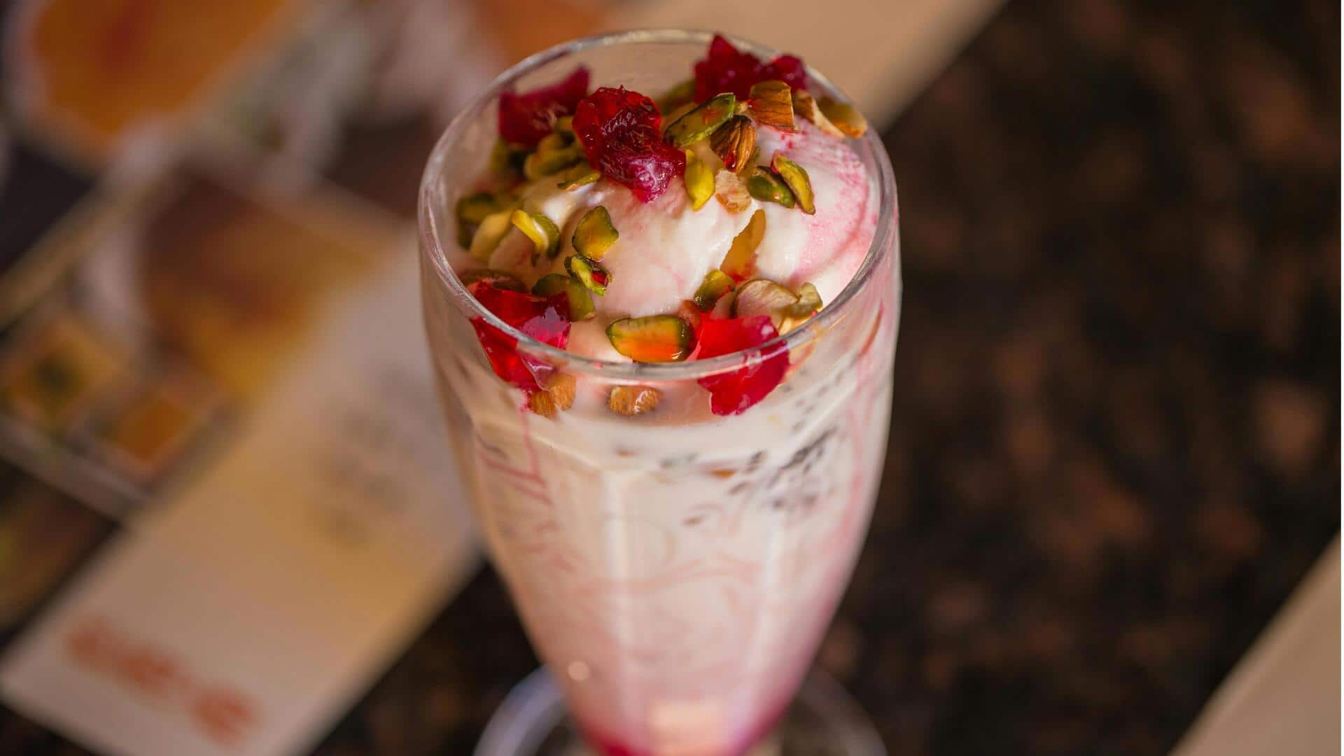 Resep Falooda Vegan Kaya Vitamin C