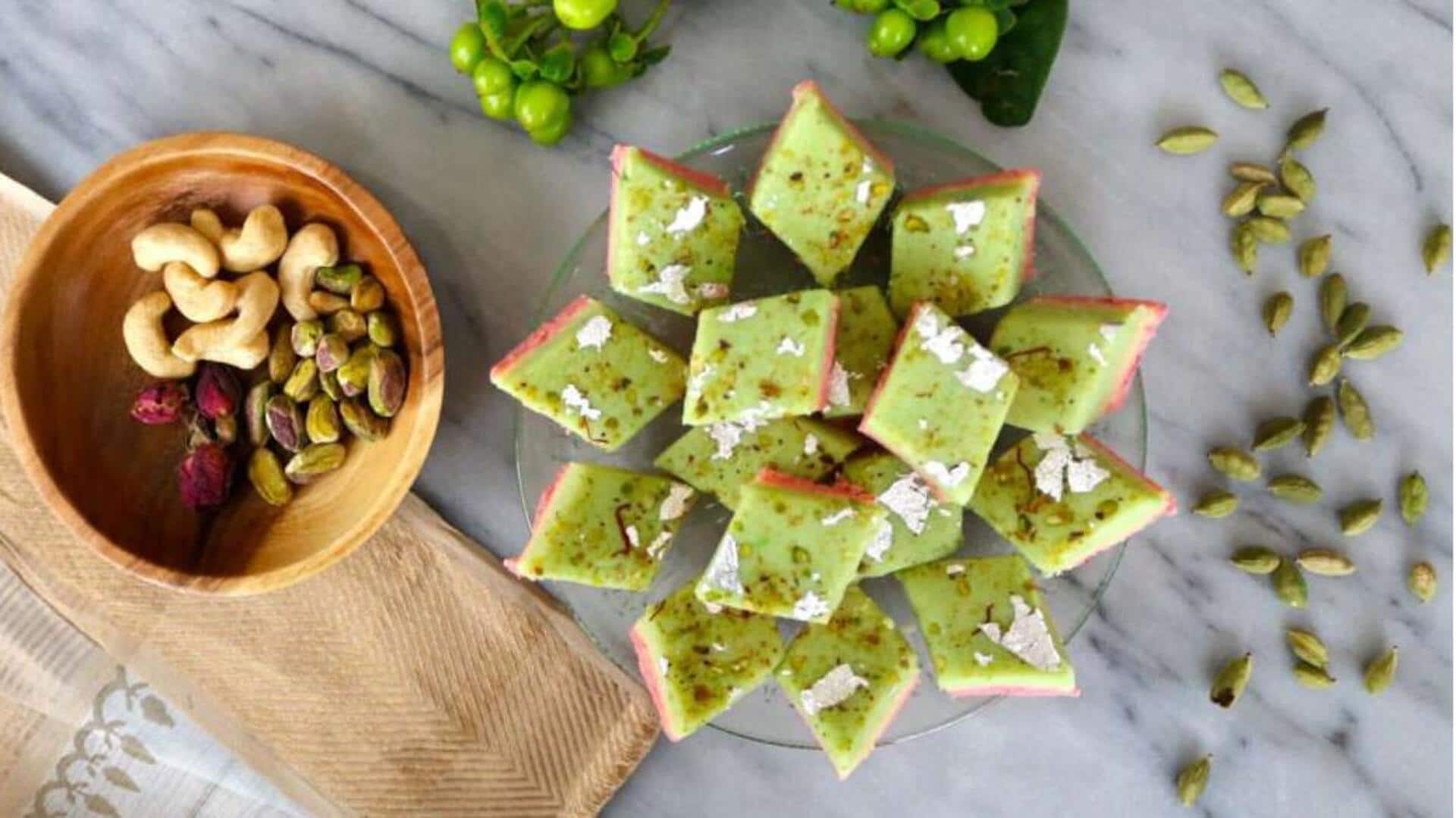 Lima Makanan Manis Berwarna Hijau dari India yang Wajib Dicoba