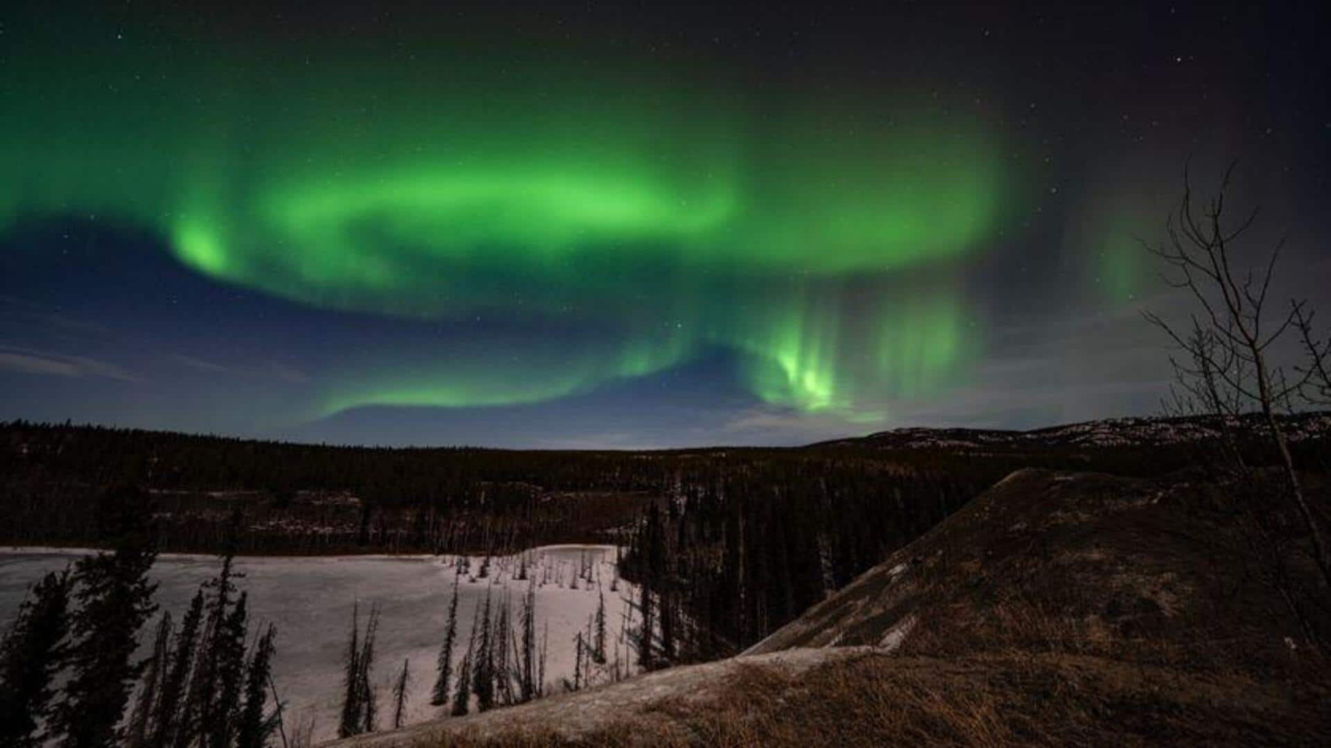 Menikmati Aurora Borealis di Kanada