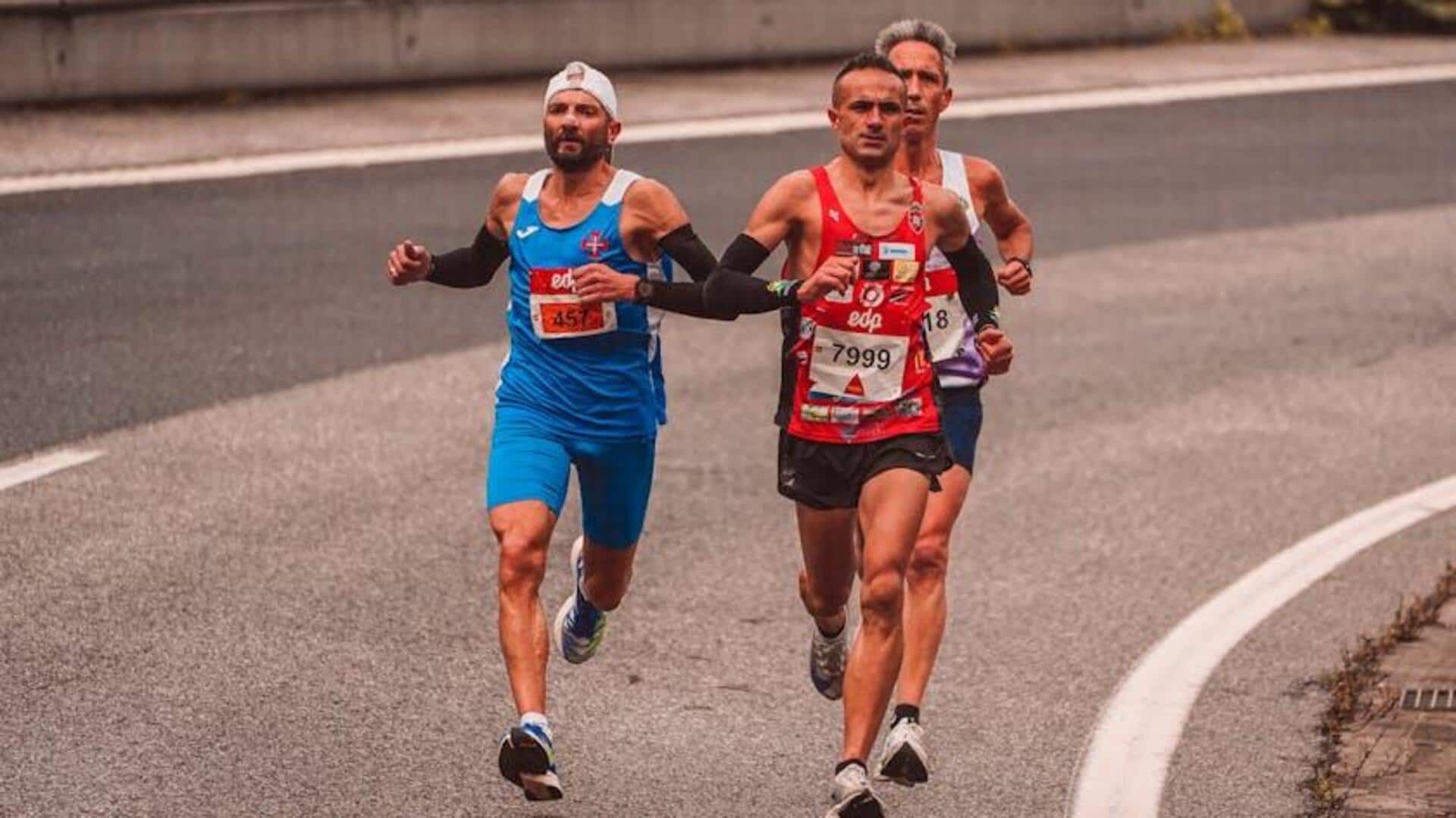 Sepatu sneakers dalam sejarah lari maraton