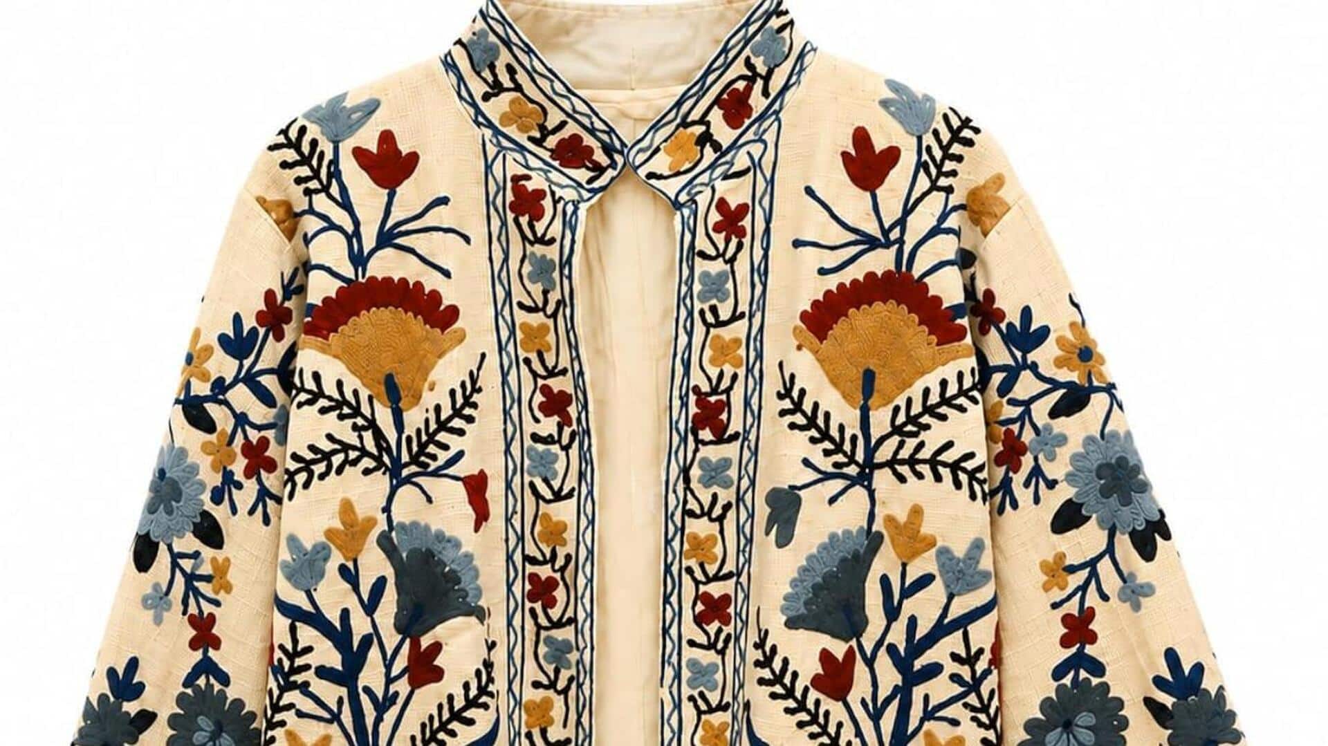 Jaket tradisional India: Gaya musim gugur yang elegan