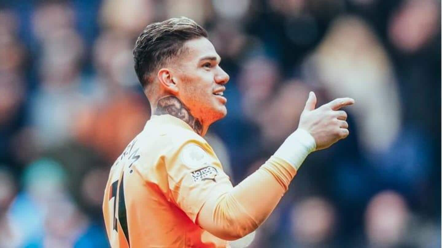 Liga Premier: Ederson menjadi penjaga gawang tercepat ketiga yang mencapai tonggak sejarah ini