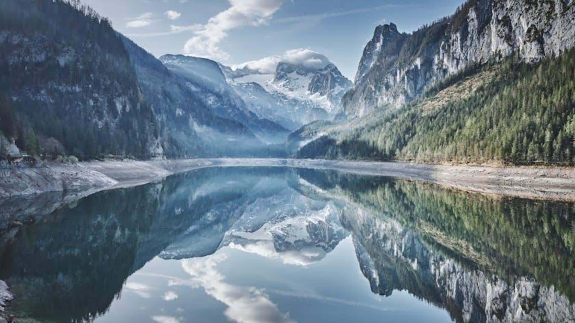 Keindahan Tersembunyi Danau Alpen Austria