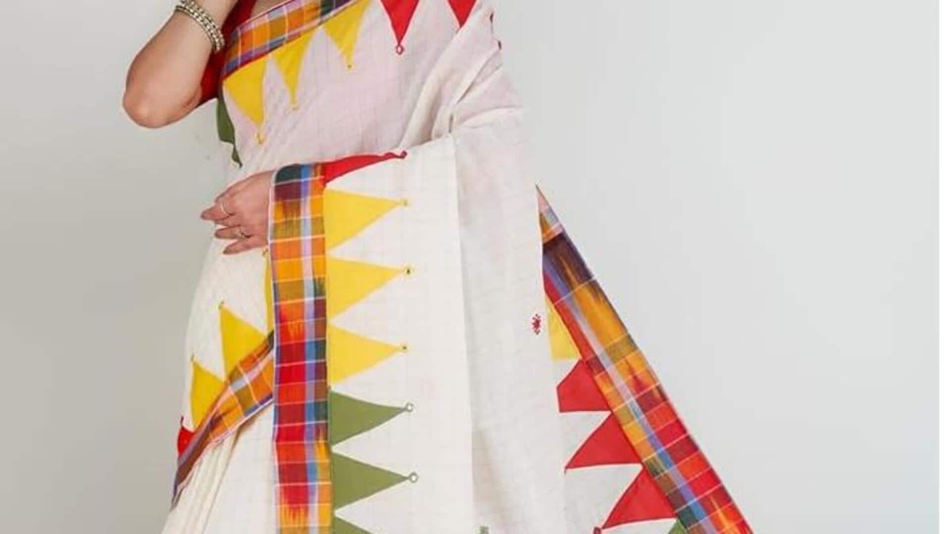 Gaya fesyen India dengan kain daur ulang