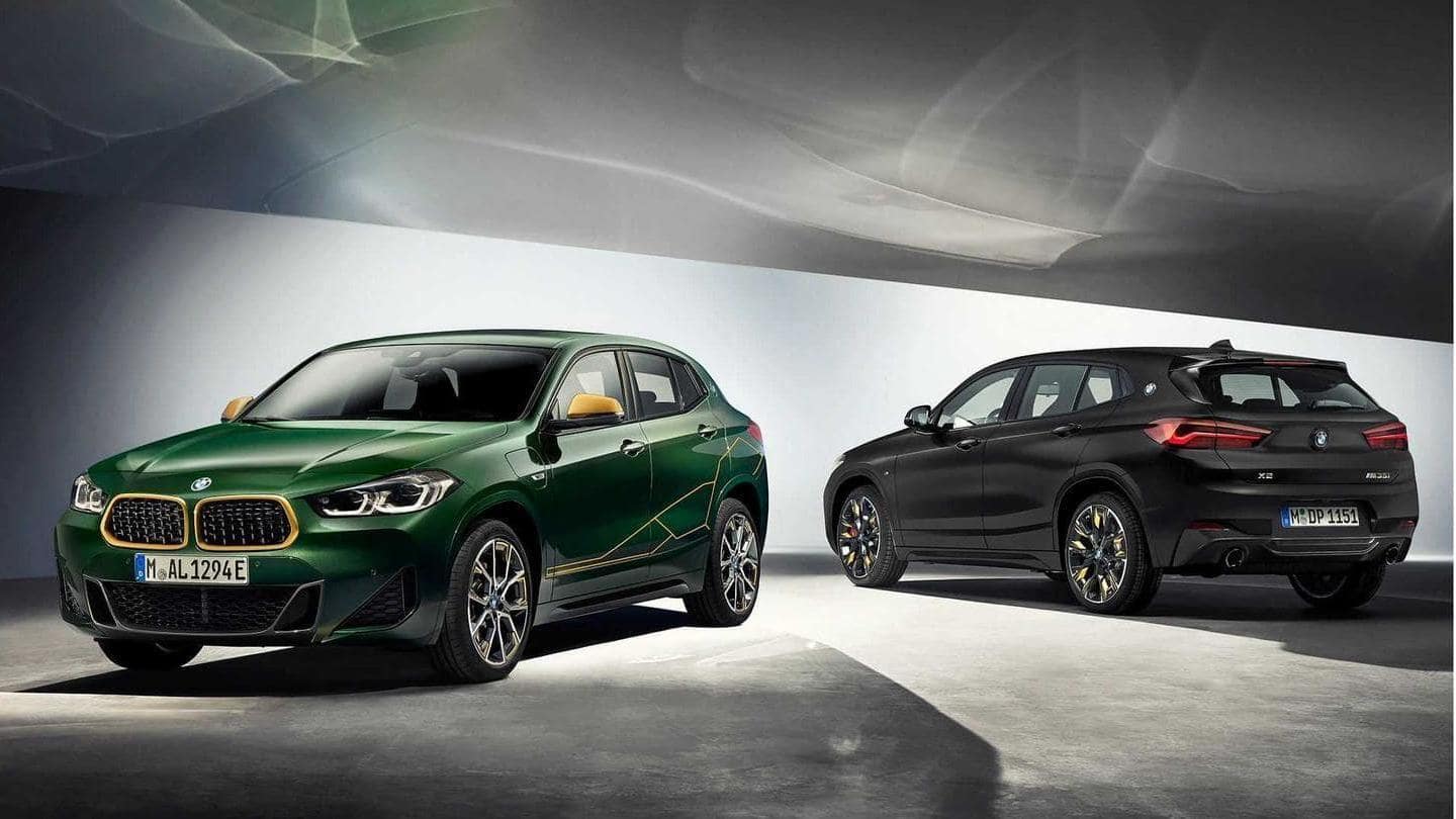 BMW X2 Edition GoldPlay resmi diluncurkan dengan tampilan mencolok