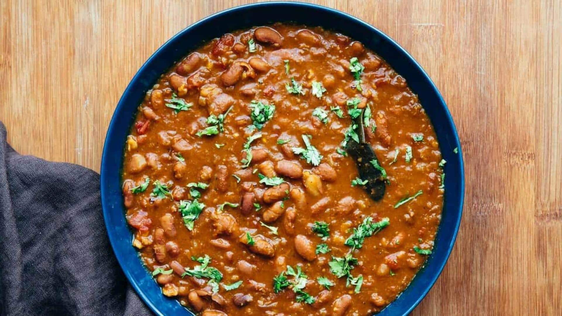 Masak rajma masala khas Kashmir yang otentik dengan resep ini