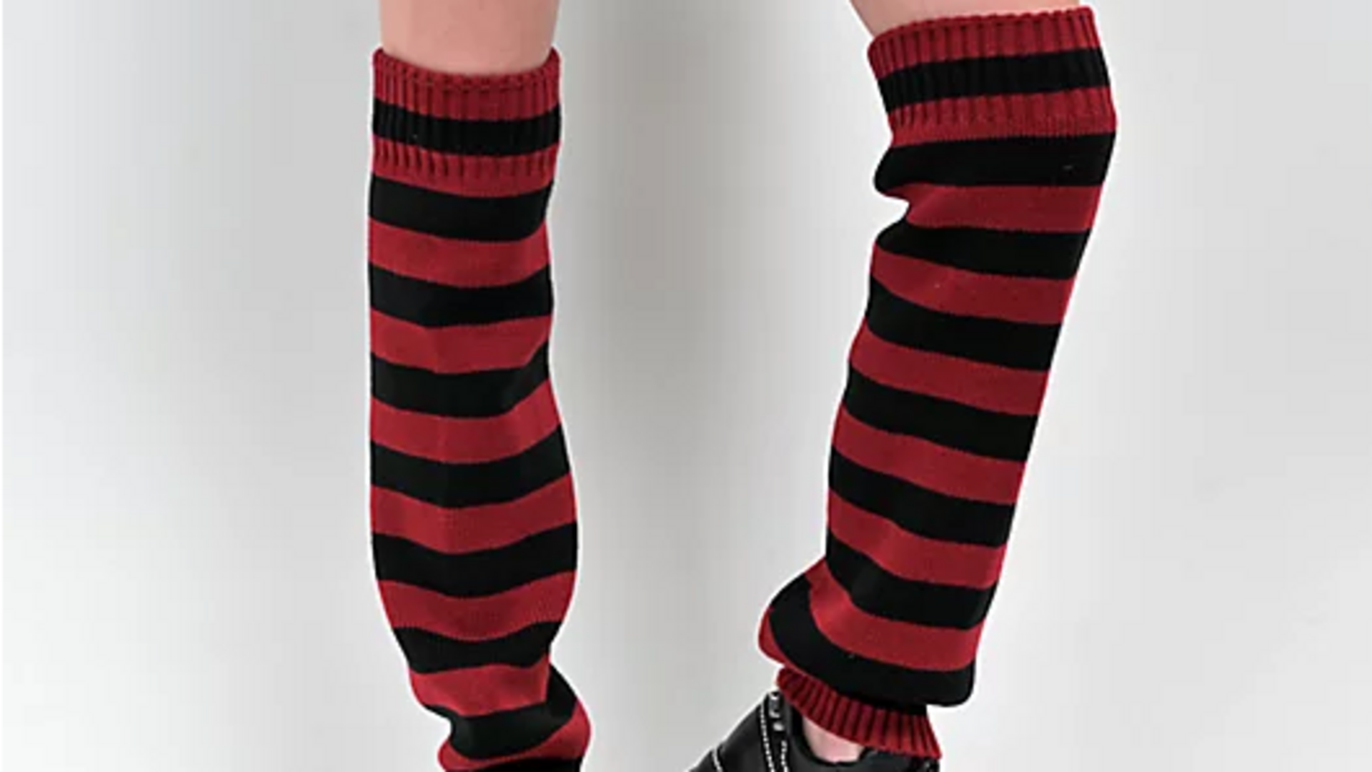 Gaya legwarmer bergaris untuk musim dingin India