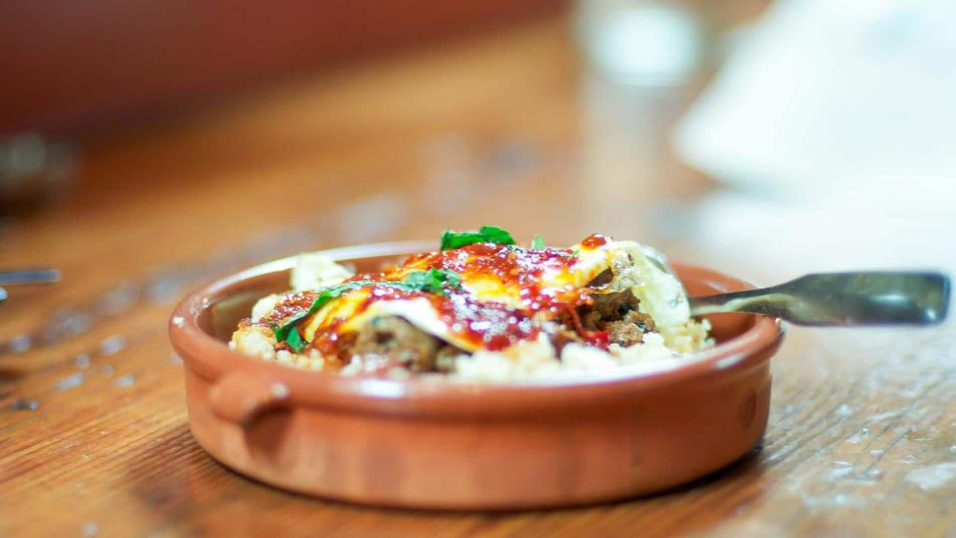 Harissa Cauliflower Couscous ala Tunisia: Panduan memasak praktis