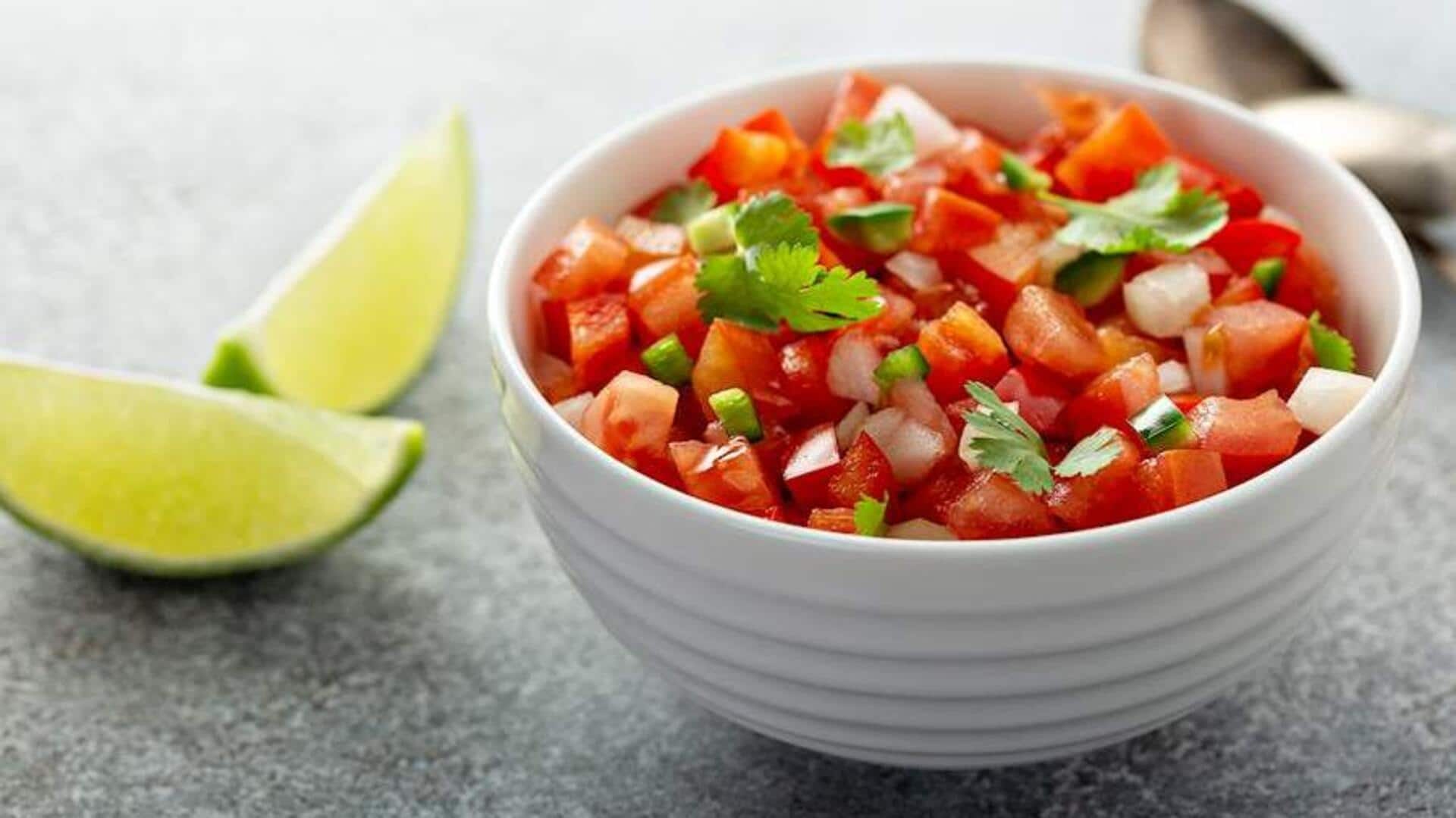 Sentuhan India pada Salsa Vegetarian Klasik