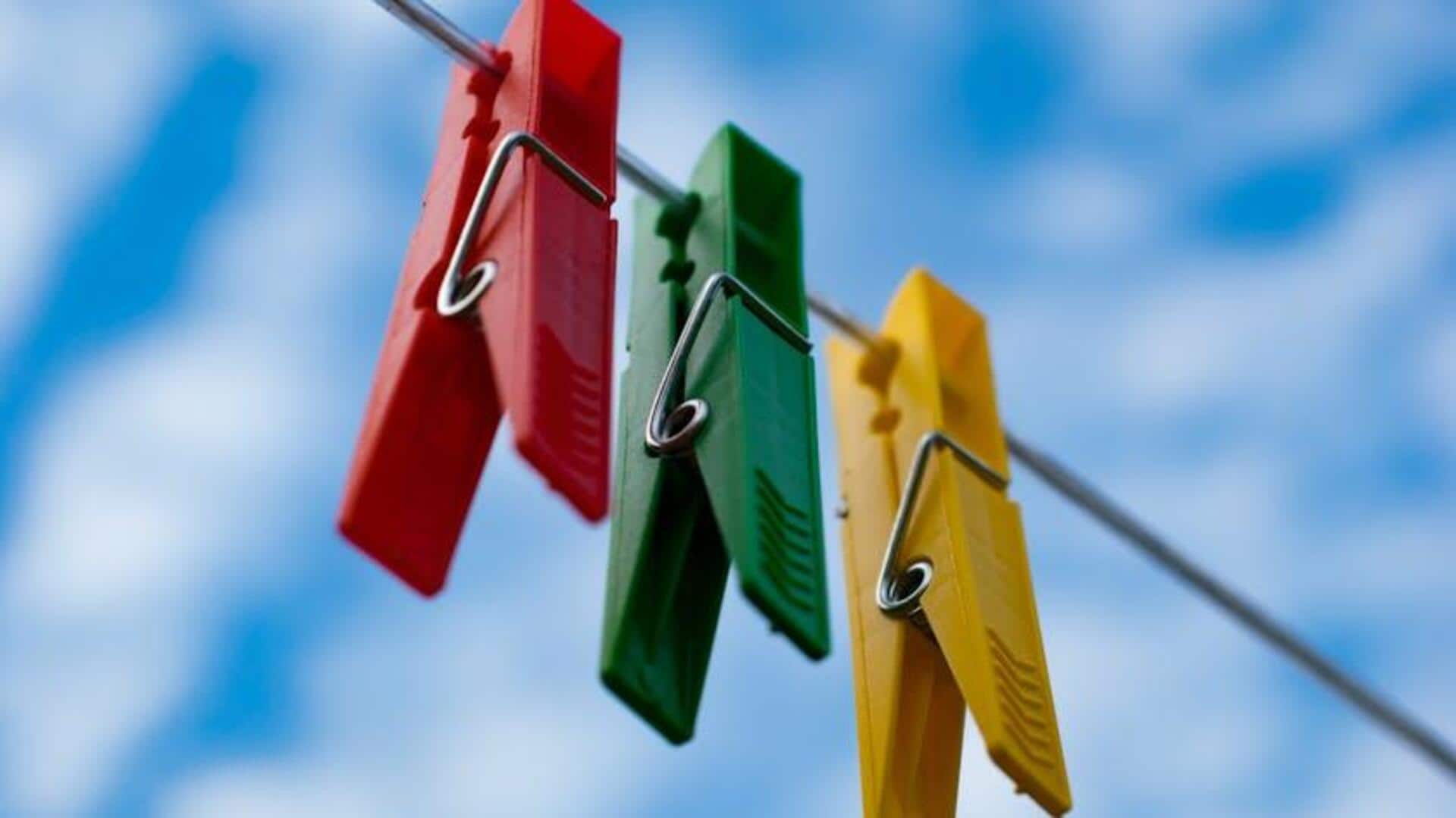 Cara cerdas menggunakan jepitan baju di dapur